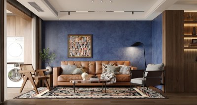 美式客餐厅3D模型下载